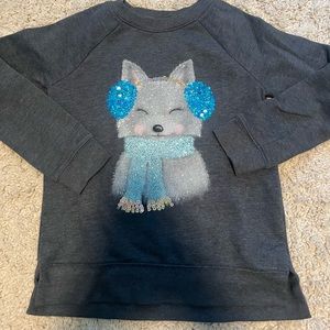 Girls Sweatshirt size 7 EUC